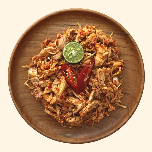 A plate of Ayam Sere Lemo